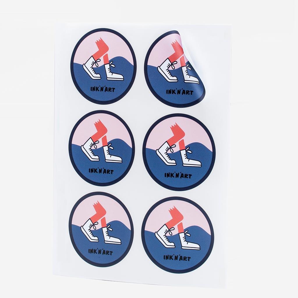 Round Stickers - Image 1