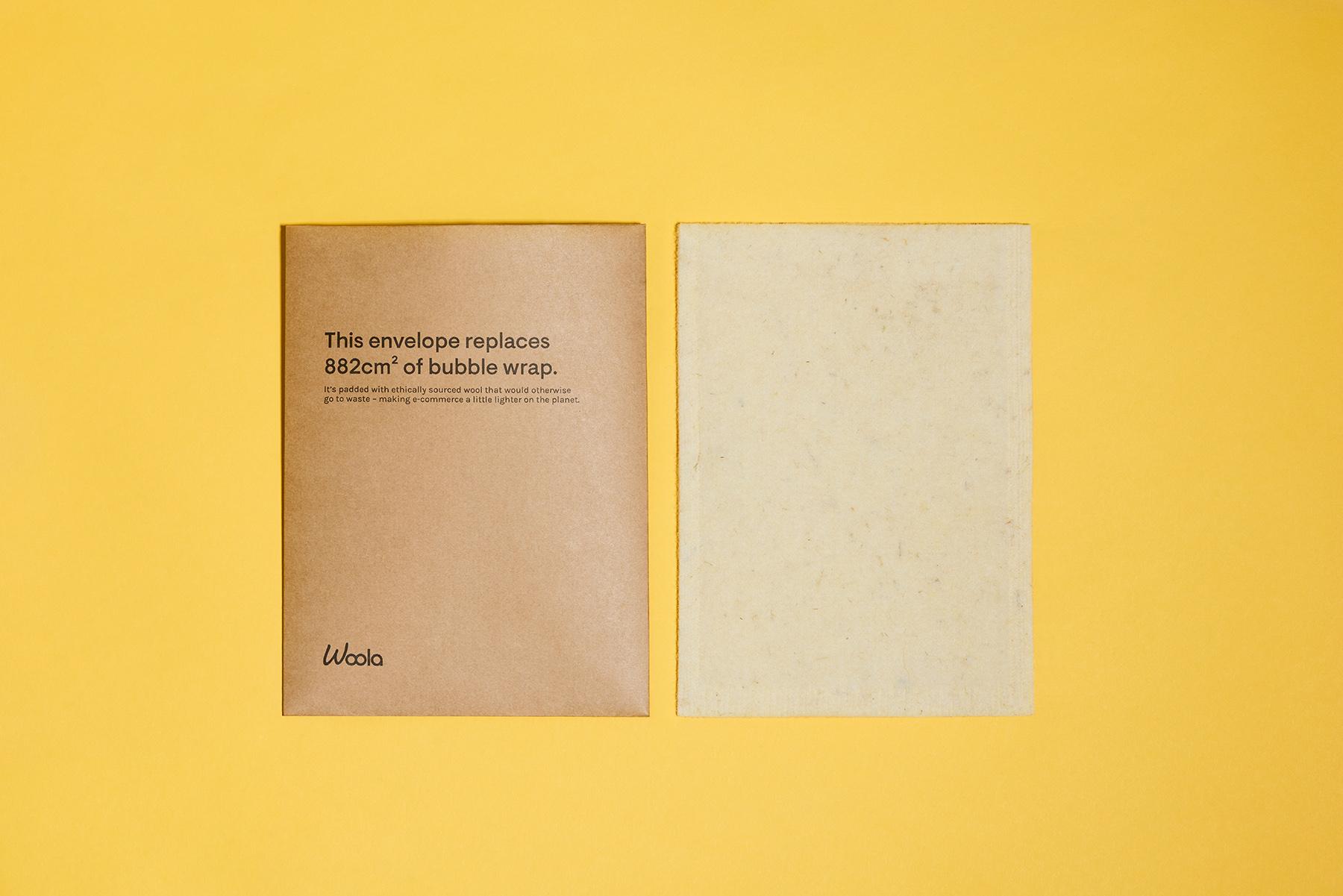 Waste wool padded envelope - Image 7