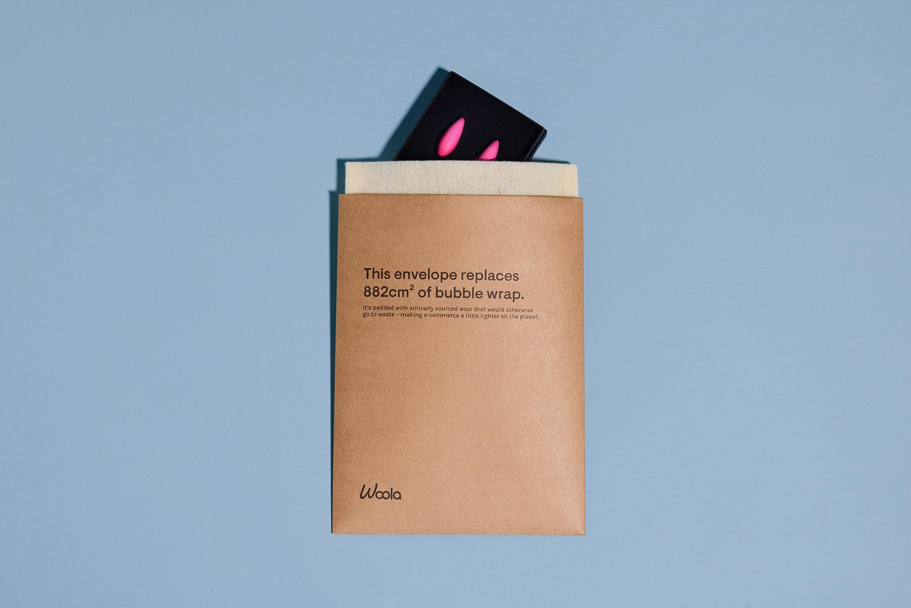 Waste wool padded envelope - Image 6