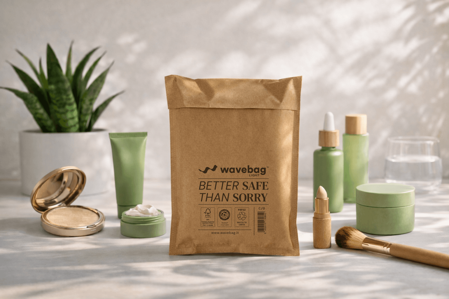 Paper padded envelope (Wavebag print) - Image 3