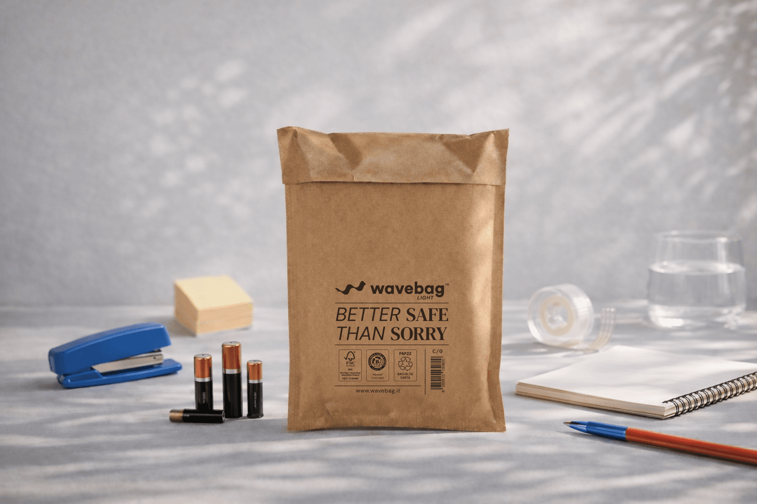 Paper padded envelope (Wavebag print) - Image 4